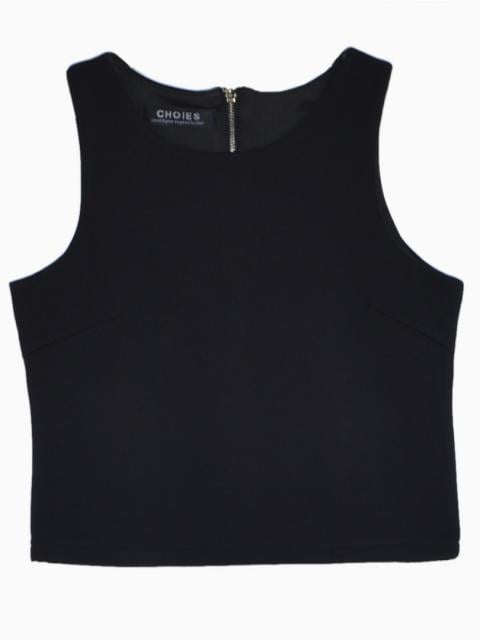 Choies Black Crop Top