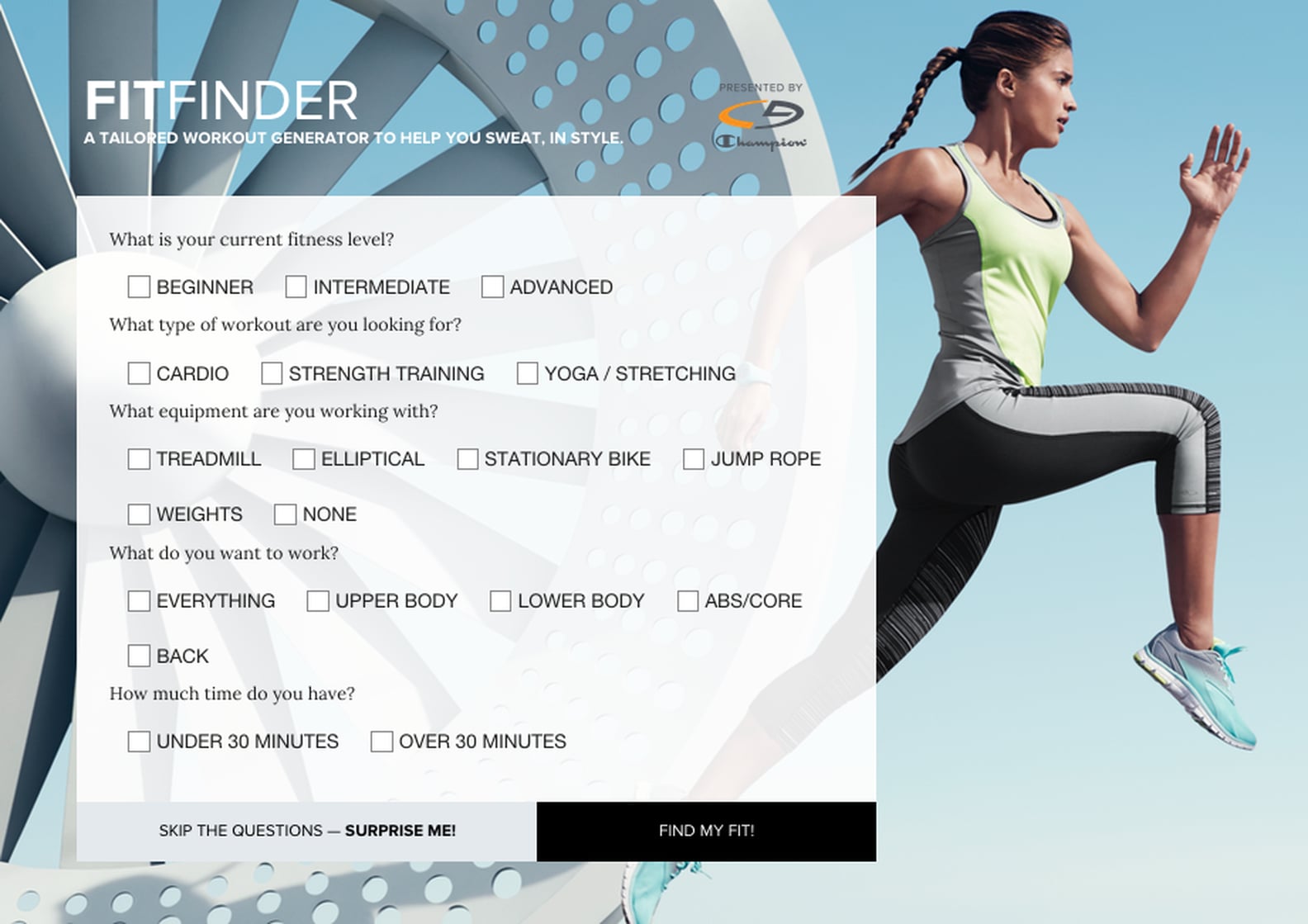 Introducing FitFinder | PS Fitness