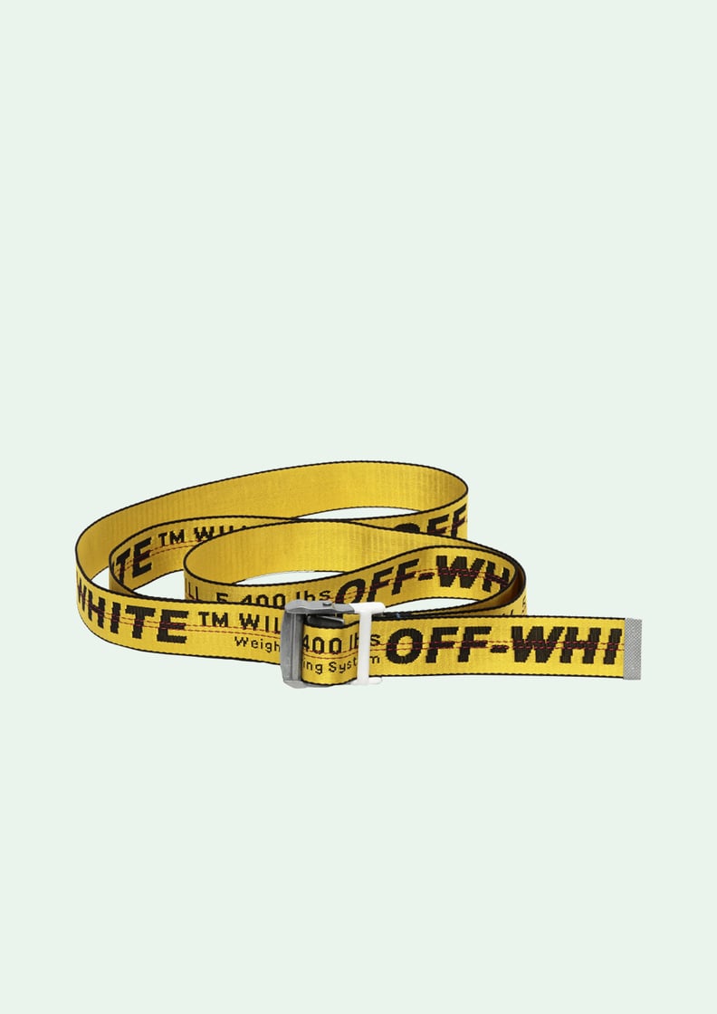 Mini Industrial Belt in Yellow - Off White