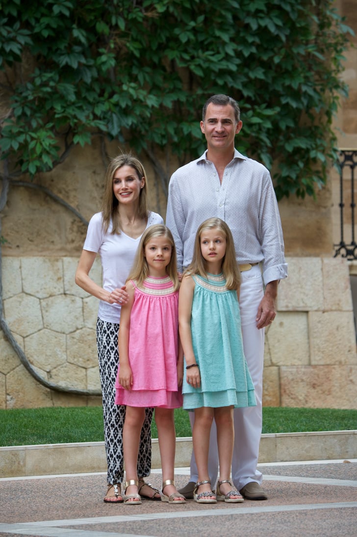 Princess Leonor And Infanta Sofía In 2014 Princess Leonor And Infanta