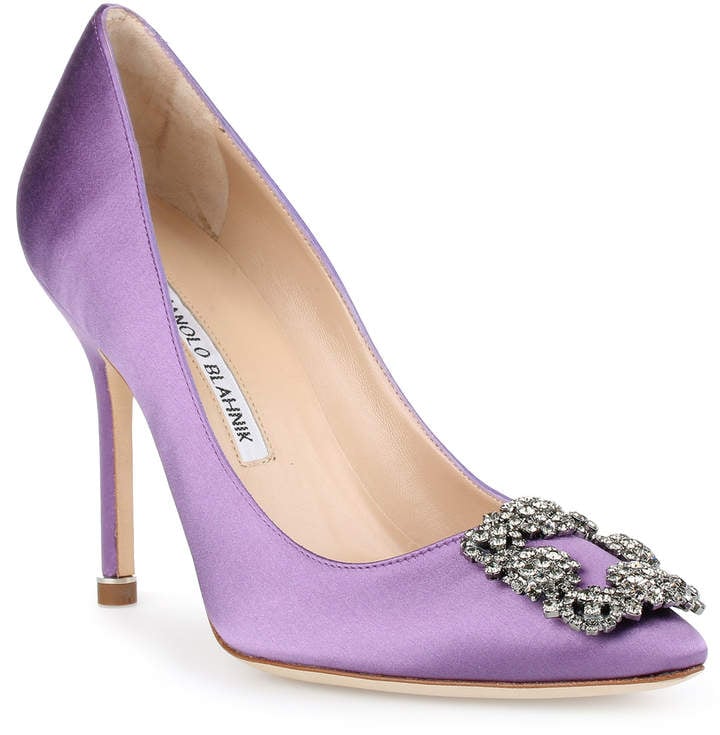 Manolo Blahnik Hangisi Satin Pump