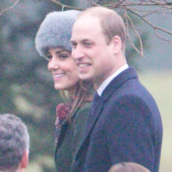 Kate Middleton and Prince William at Church January 2017