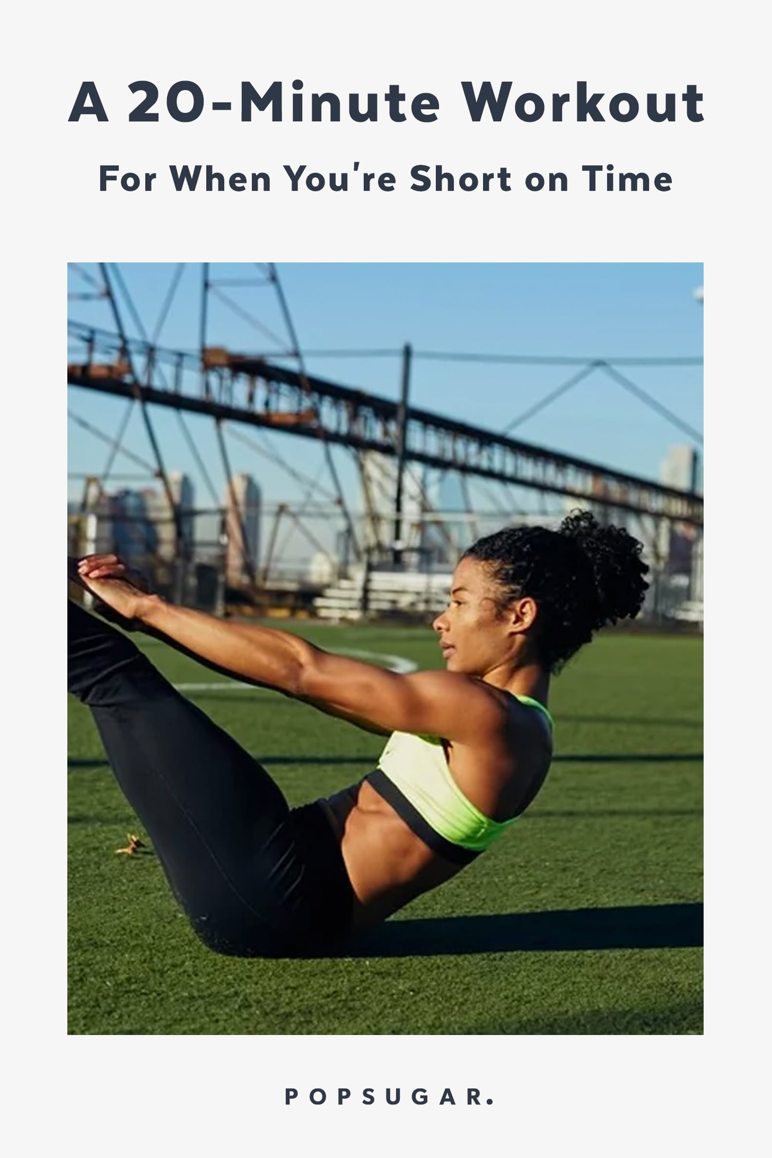 20-Minute Workout From a Trainer | PS Fitness