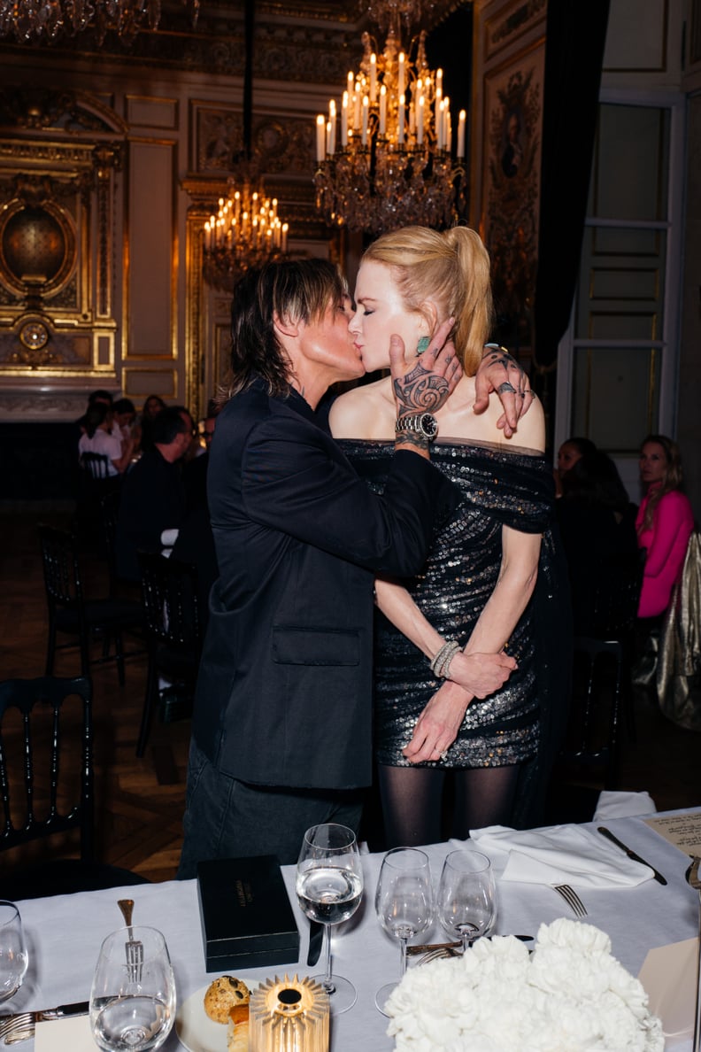Keith Urban and Nicole Kidman at the Balenciaga Couture Dinner