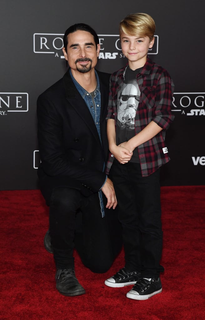 Kevin Richardson and AJ McLean at Rogue One LA Premiere 2016