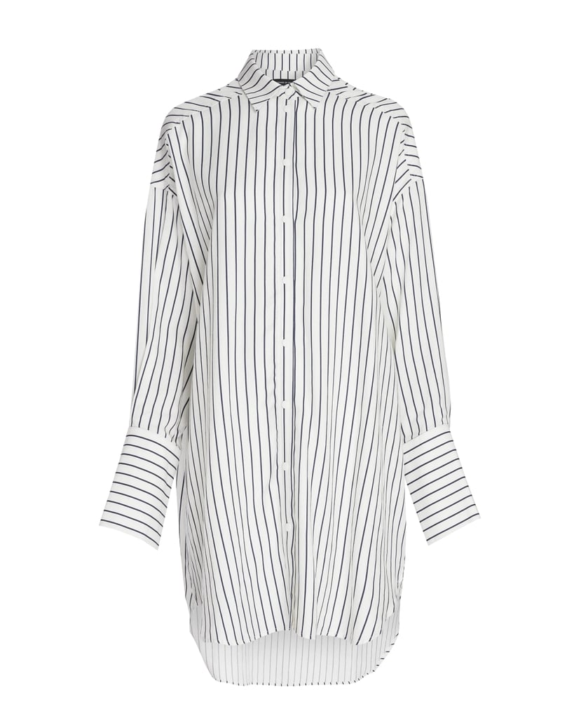 In addition to the breathable fabric blend, this Mother of Pearl Parker Stripe Shirt ($413) is incredibly versatile. Wear it alone as a dress, over pants or a swimsuit, or unbuttoned as a light layering piece.