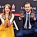 Ryan Gosling and Emma Stone at Hand and Footprint Ceremony