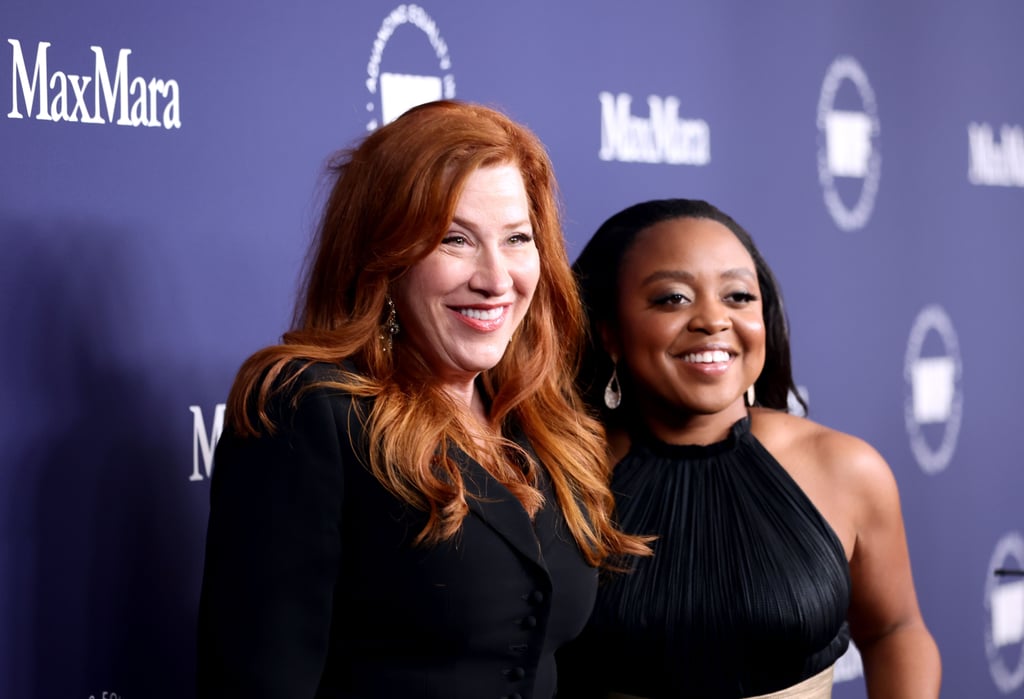 Lisa Ann Walter and Quinta Brunson at the 2022 WIF Honours