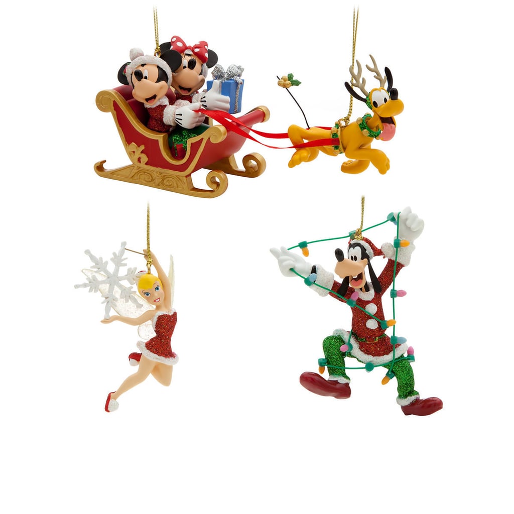 Mickey Mouse and Friends Holiday Ornament Set ($40)