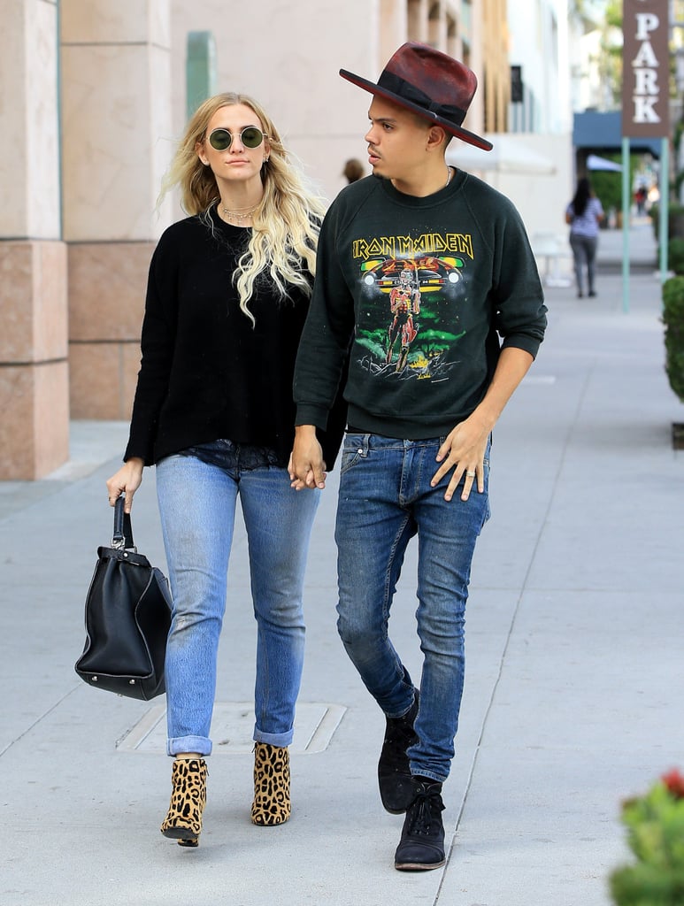Ashlee Simpson and Evan Ross Out in LA November 2016