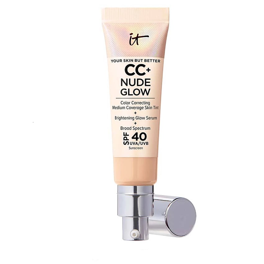 It Cosmetics CC+ Nude Glow Lightweight Foundation + Glow Serum with SPF 40