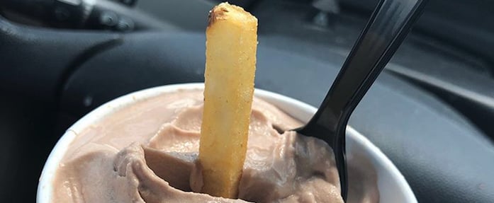 Dipping French Fries in a Wendy's Frosty Is the Best