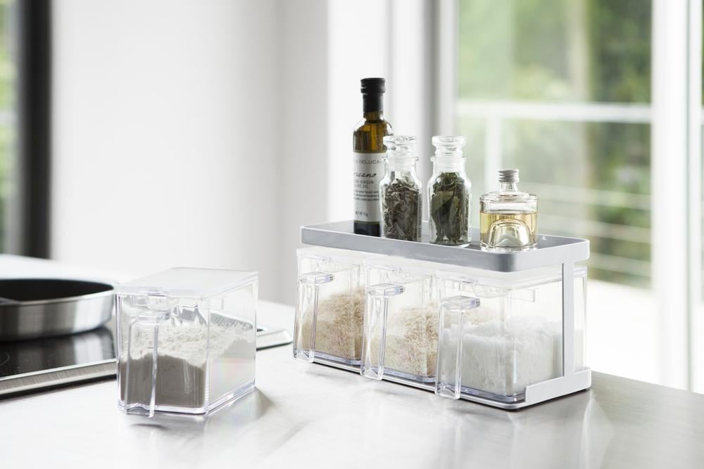 Yamazaki Pantry Container Rack For Spices and Seasonings