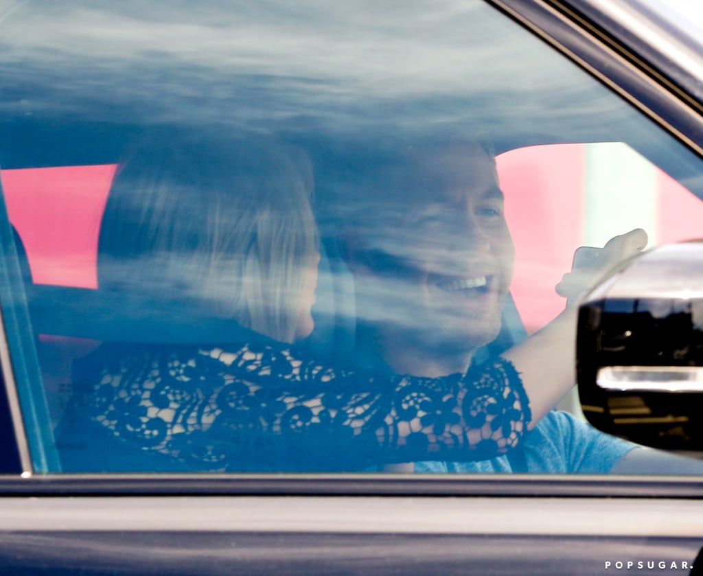 Taylor Swift and Calvin Harris in a Car Together | Pictures