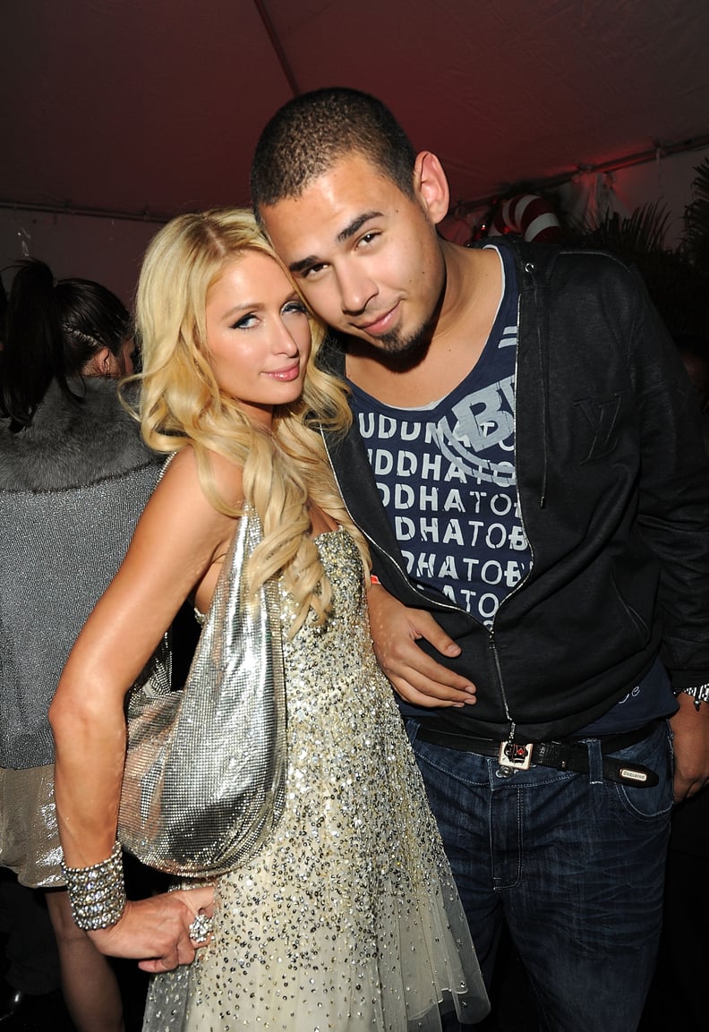 Paris Hilton was rumored to be dating DJ Afrojack while the two worked on her album in 2011. They split the following year.