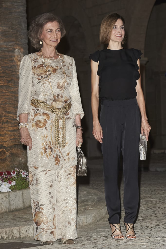 Queen Letizia's All-Black Outfit