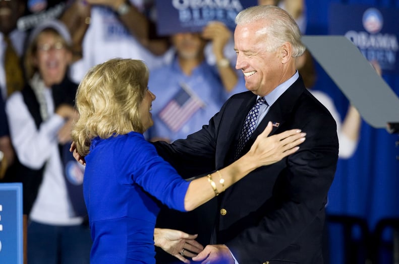 Joe and Jill Biden in 2008