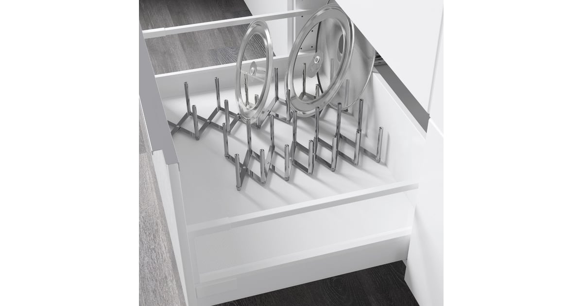 Variera Pot Lid Organizer The Best Ikea Kitchen Products For Small