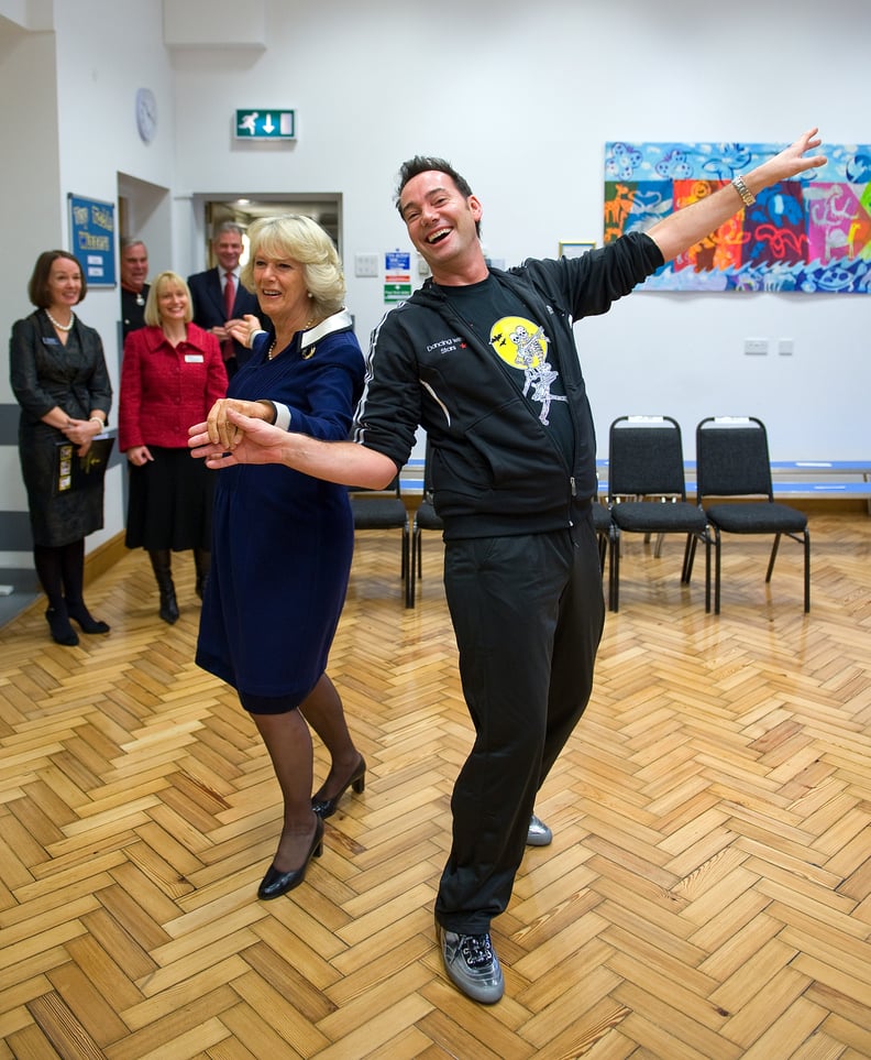 The Duchess of Cornwall and Craig Revel Horwood