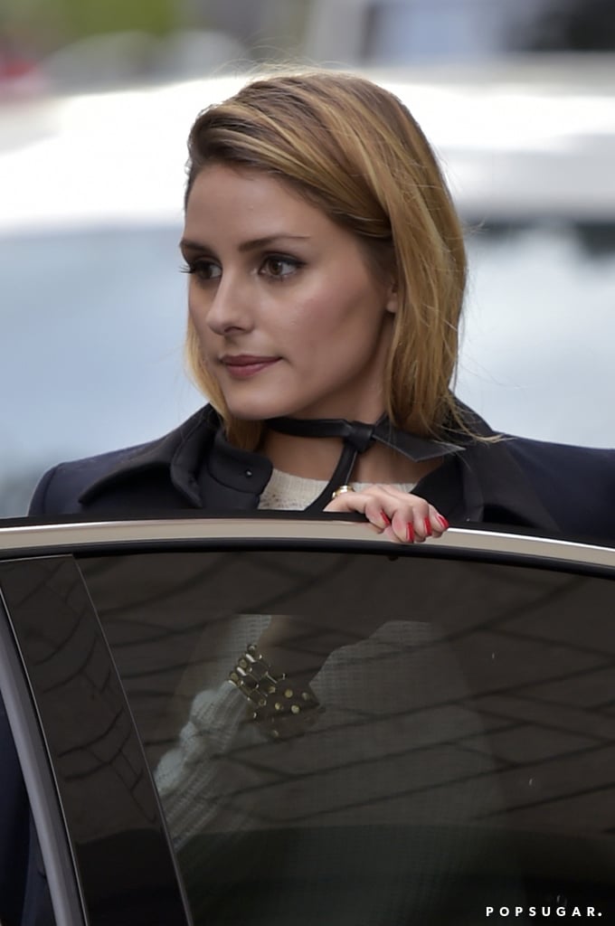 Olivia Palermo's Neck Scarf Choker