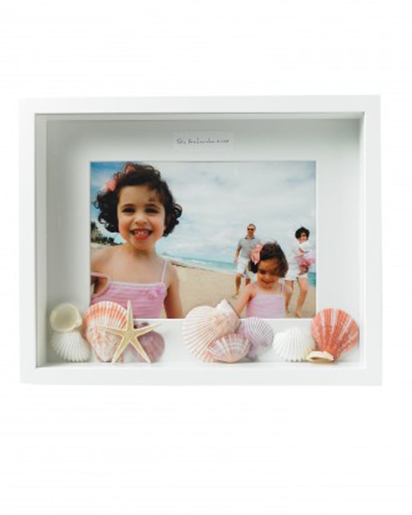 Add Their Photos and Souvenirs to a Shadowbox