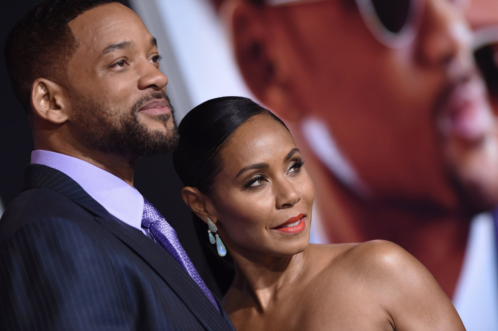 HOLLYWOOD, CA - FEBRUARY 24:  Actors Will Smith and Jada Pinkett Smith arrive at the Los Angeles World Premiere of Warner Bros. Pictures 'Focus' at TCL Chinese Theatre on February 24, 2015 in Hollywood, California.  (Photo by Axelle/Bauer-Griffin/FilmMagic)
