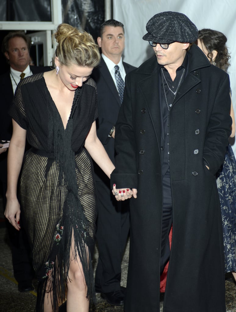 Hot Johnny Depp and Amber Heard Pictures