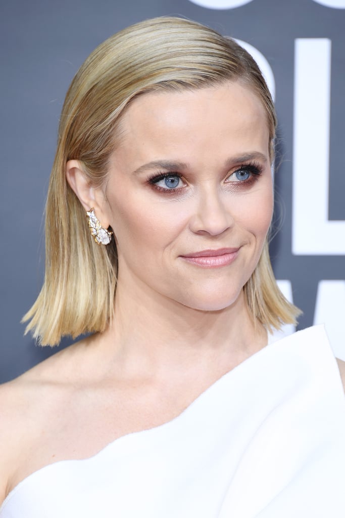 Reece Witherspoon’s Flipped Out Bob at the 2020 Golden Globes