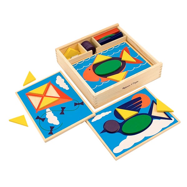 Melissa and Doug Beginner Pattern Blocks