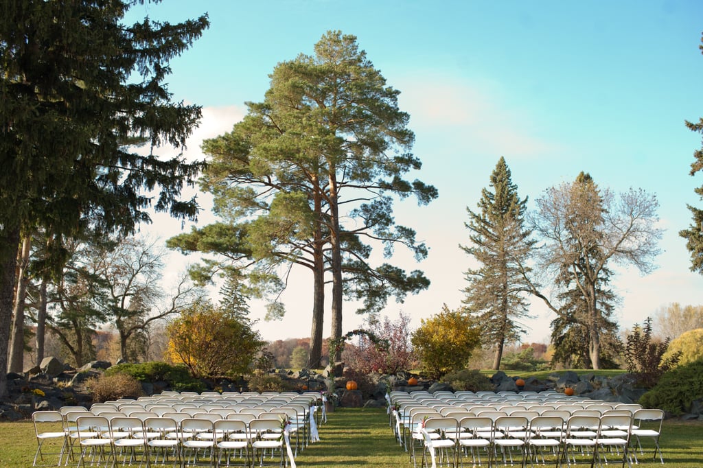 Outdoor Sunset Wedding