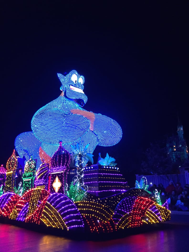 The electric light parade is a revamped throwback.