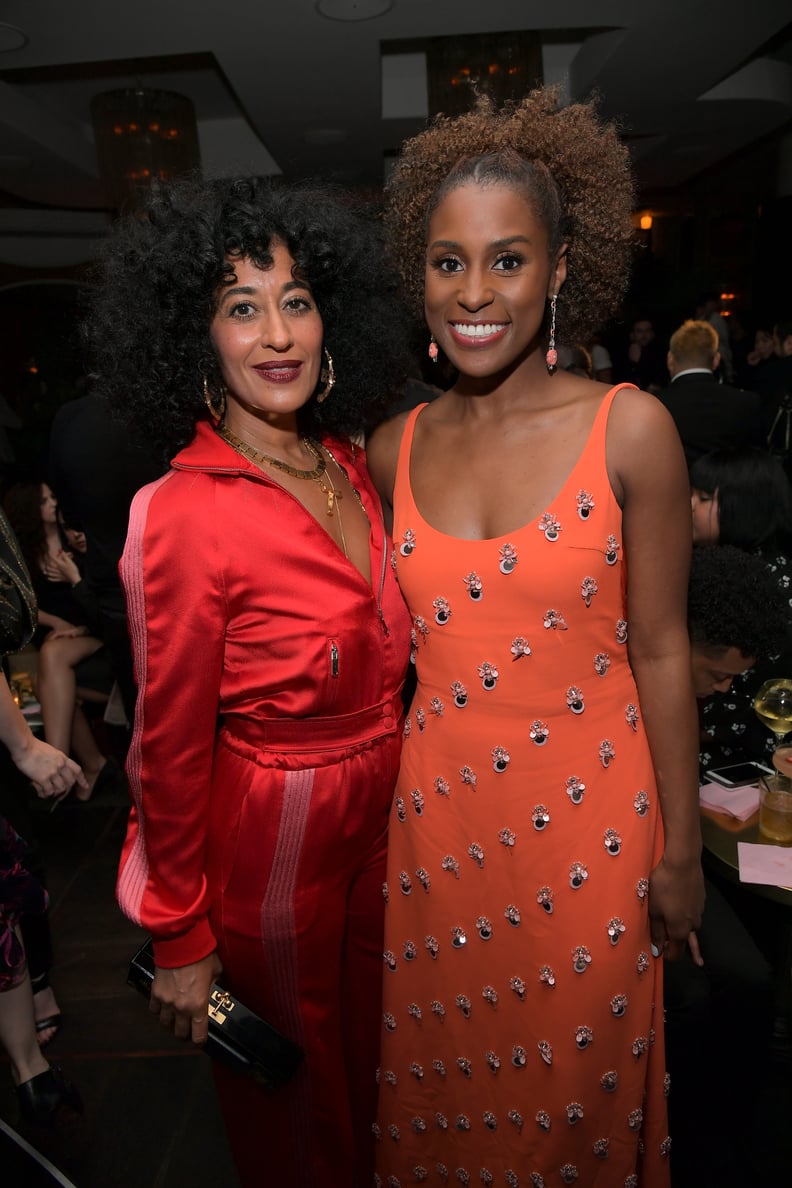 WEST HOLLYWOOD, CA - JANUARY 11:  Tracee Ellis Ross (L) and Issa Rae attend the Marie Claire's Image Makers Awards 2018 on January 11, 2018 in West Hollywood, California.  (Photo by Charley Gallay/Getty Images for Marie Claire)