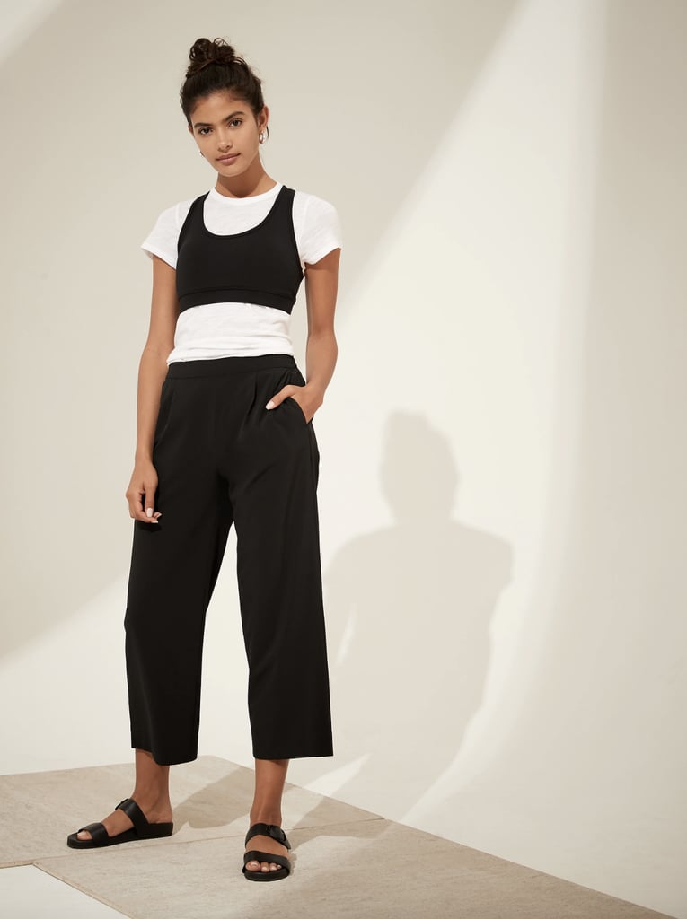 Banana Republic Flyweight Wide-Leg Cropped Pants