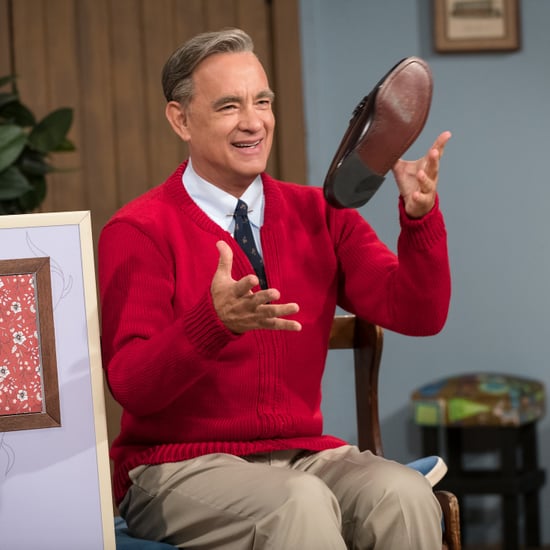 Photos of Tom Hanks as Mister Rogers