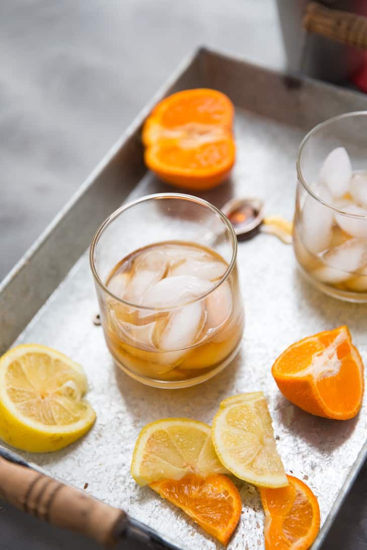 Ginger Maple Bourbon Cocktail