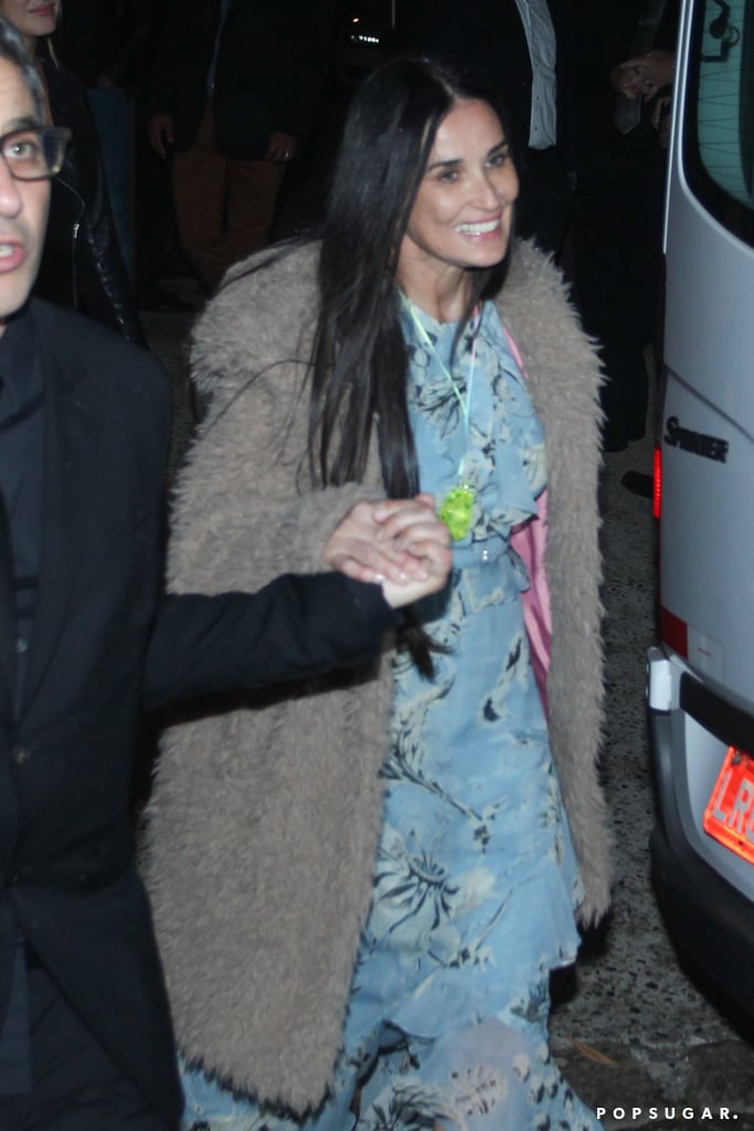 Ashton Kutcher and Demi Moore at Guy Oseary Wedding 2017 POPSUGAR