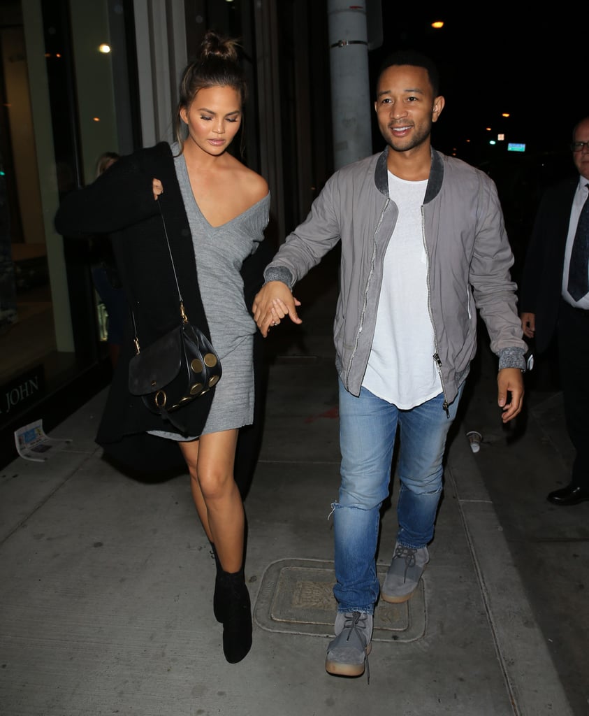 Chrissy Teigen and John Legend Date in LA October 2016