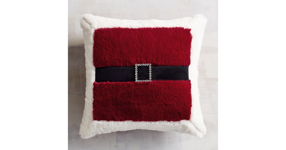 Fuzzy Santa Belt Pillow (19, originally 25) Cheap Christmas
