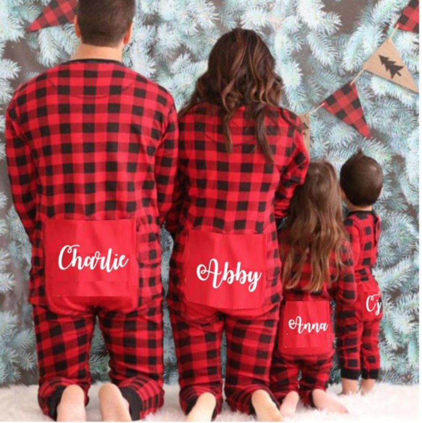 Family Matching Pajamas Onesies | The Best Matching Family Christmas ...