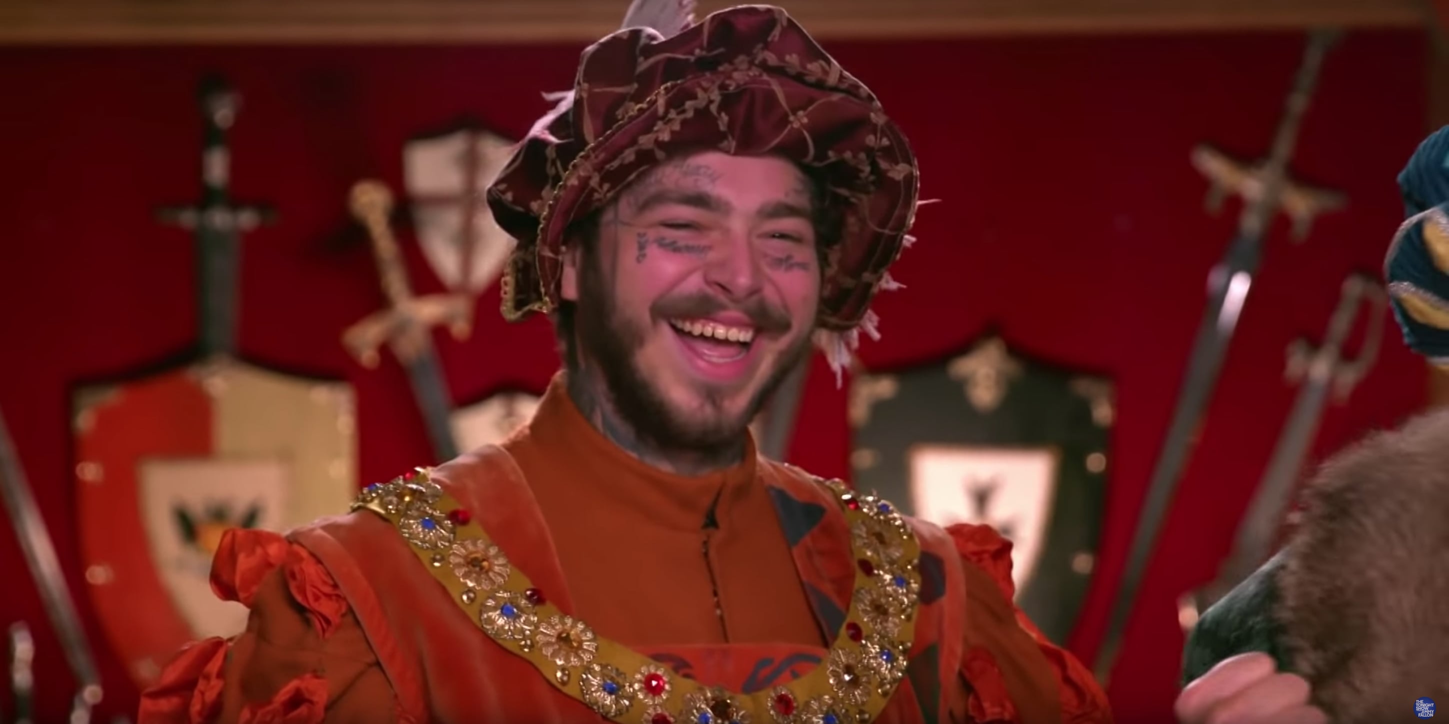 Watch Post Malone and Jimmy Fallon Go to Medieval Times PS Celebrity