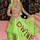 Donatella Versace at the 2019 Met Gala