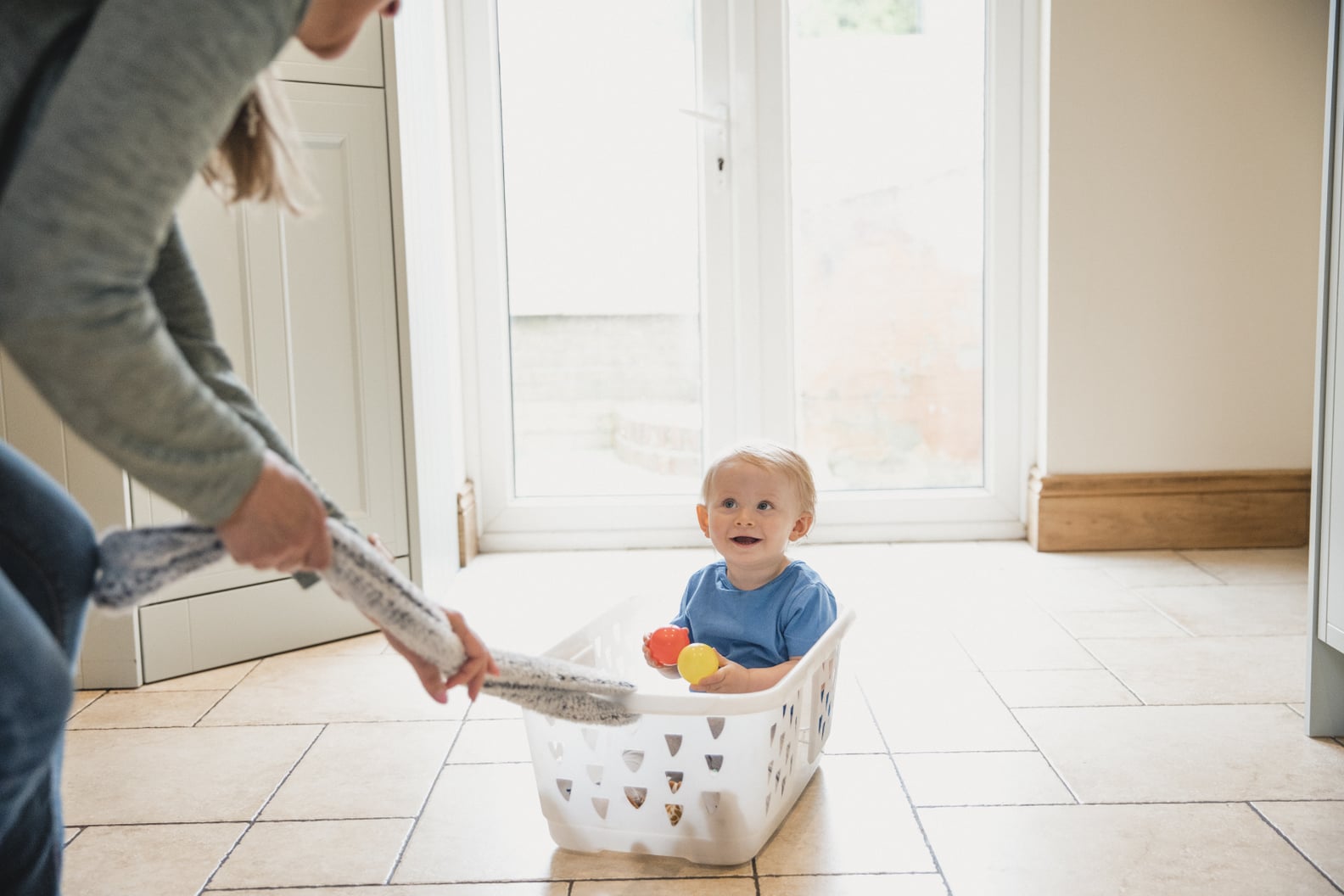 How I Use Laundry Baskets as a Parenting Product POPSUGAR Family