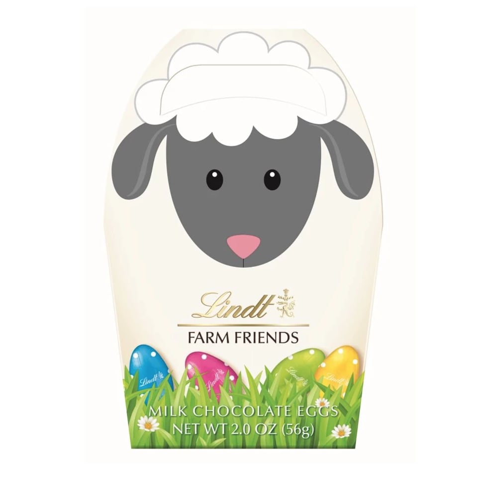 New Lindt Farm Friends Milk Chocolate Eggs: Lamb ($4)
