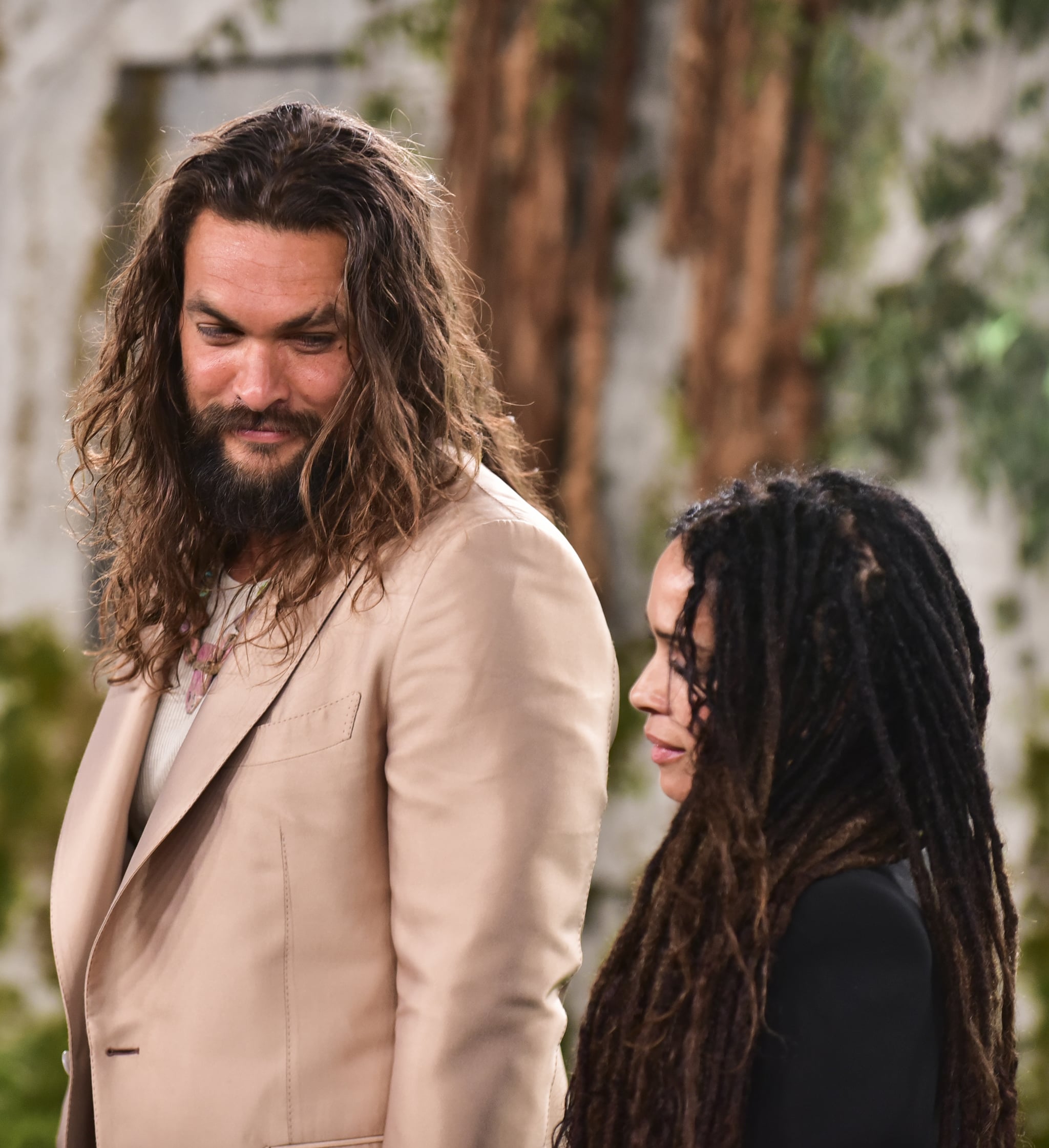 Jason Momoa And Lisa Bonet At Apple Tv S See Premiere Photos Popsugar Celebrity