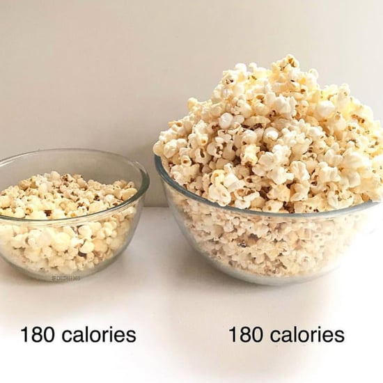 Calories in Homemade and Microwave Popcorn