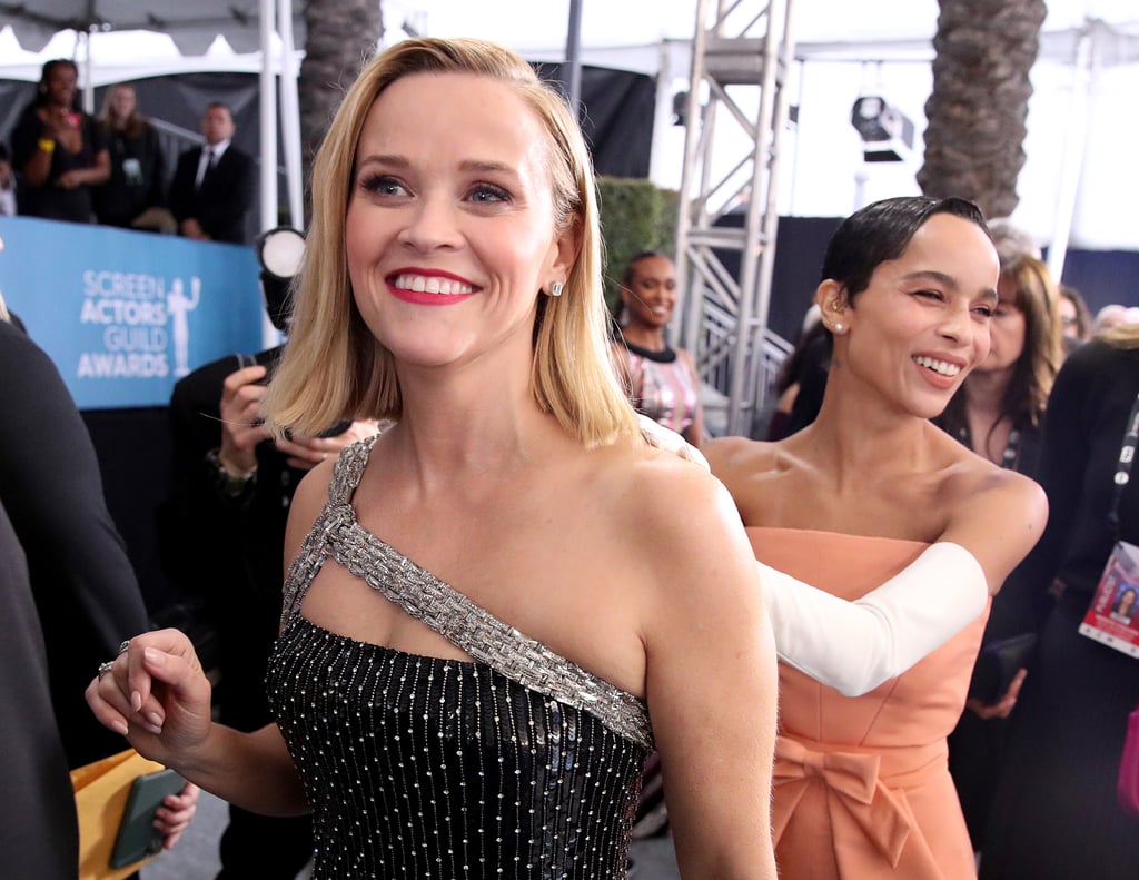 Zoë Kravitz and Reese Witherspoon at the 2020 SAG Awards