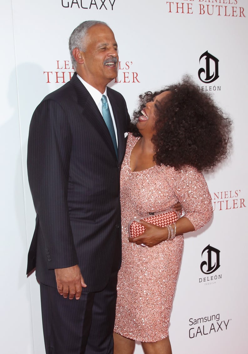 Oprah Winfrey and Stedman Graham