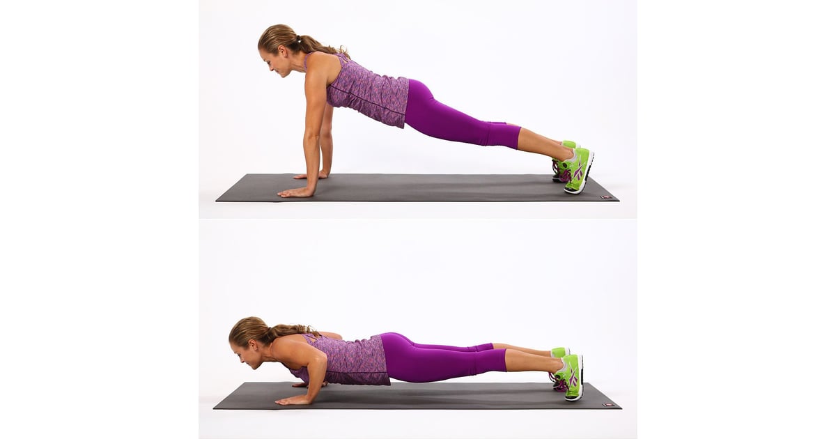 Do 10 Push-Ups Every Day | Healthy New Year's Resolutions | POPSUGAR Fitness Photo 4