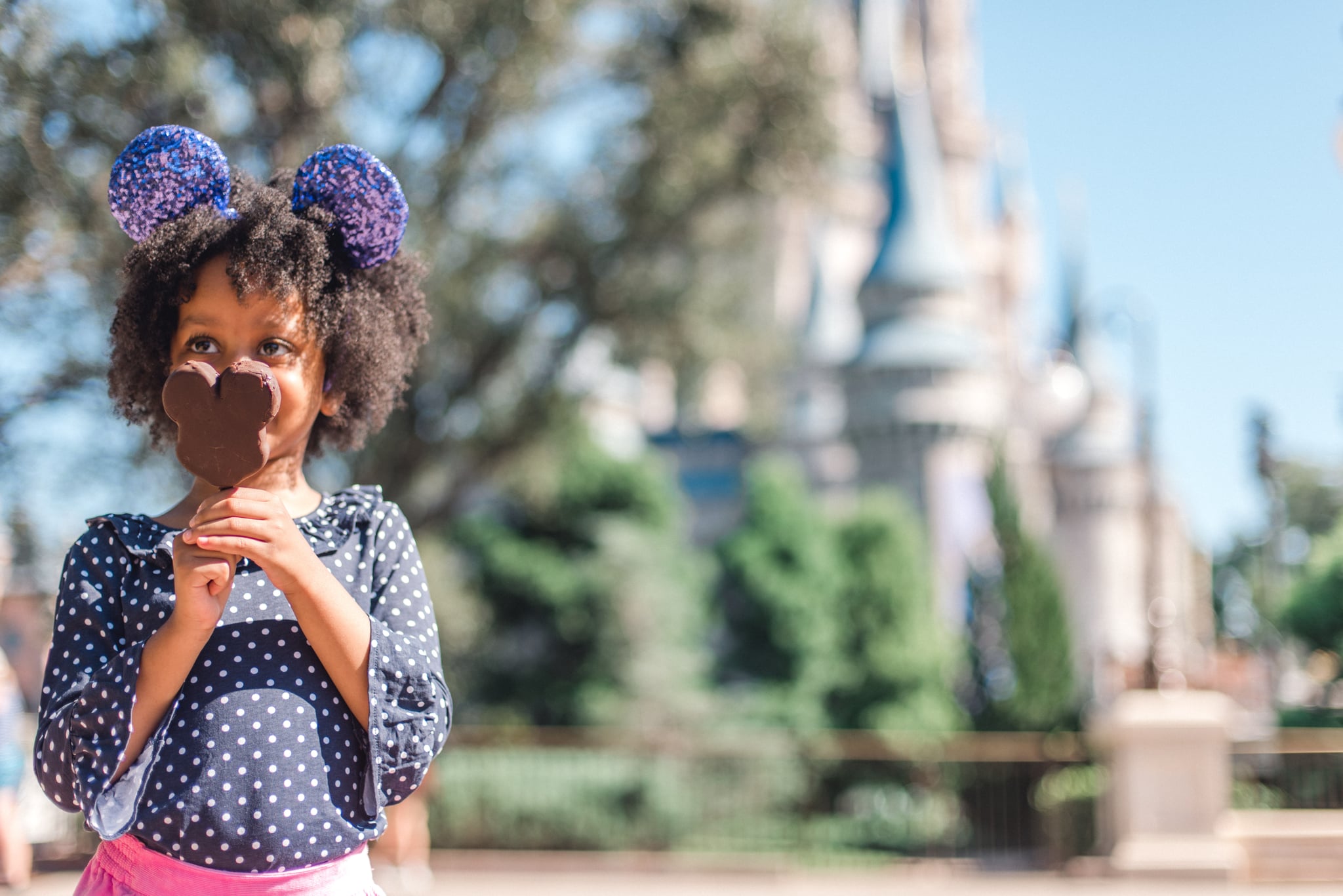 The magic is real for little ones as they visit Magic Kingdom Park for the very first time. From that first glimpse of Cinderella Castle to hugs with favorite Disney characters to exploring attractions and sampling Mickey Mouse-shaped treats, visiting Walt Disney World Resort in Lake Buena Vista, Fla., is a vacation of choice for young families. (Claire Celeste, photographer)