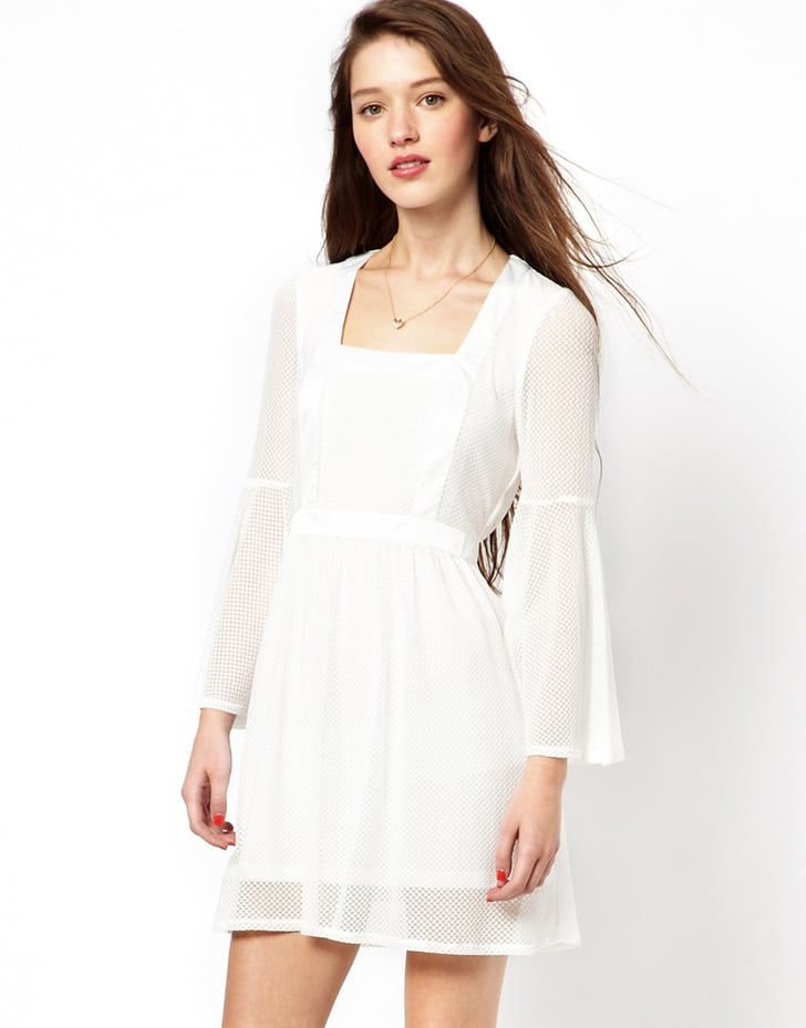 ASOS White Dress | Dresses and Tops With Bell Sleeves | POPSUGAR ...